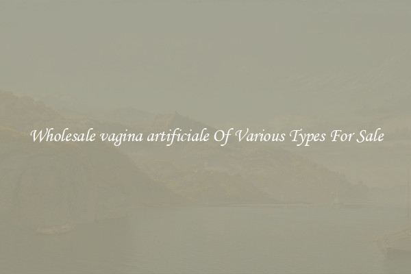 Wholesale vagina artificiale Of Various Types For Sale