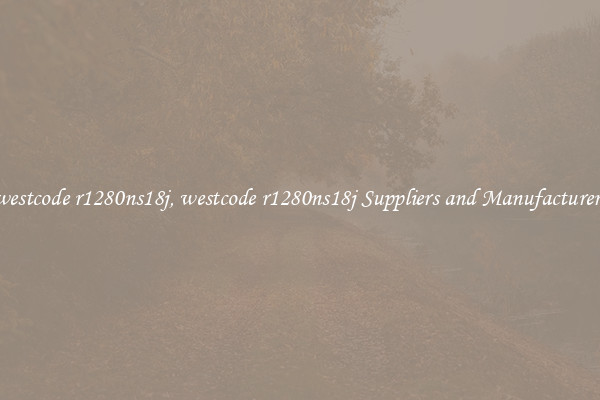 westcode r1280ns18j, westcode r1280ns18j Suppliers and Manufacturers