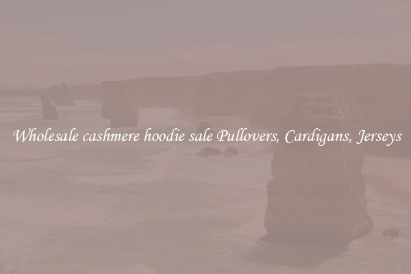 Wholesale cashmere hoodie sale Pullovers, Cardigans, Jerseys