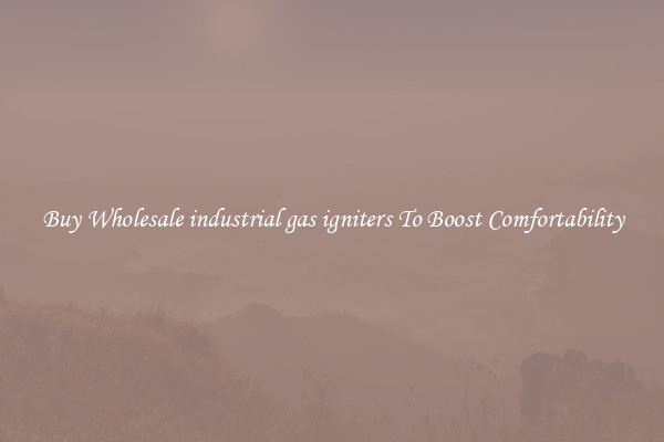 Buy Wholesale industrial gas igniters To Boost Comfortability